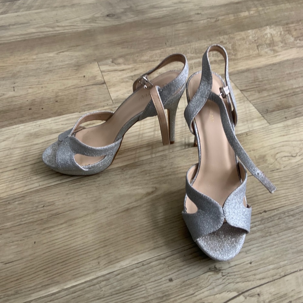 Silver heels